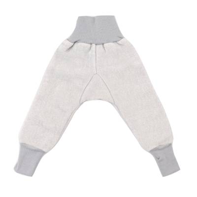 Cosilana Baby-Hose aus Woll-/Baumwollfleece - 86 / 92 140 Grau von Cosilana